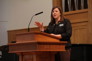 Meredith at 2012 WIM conf